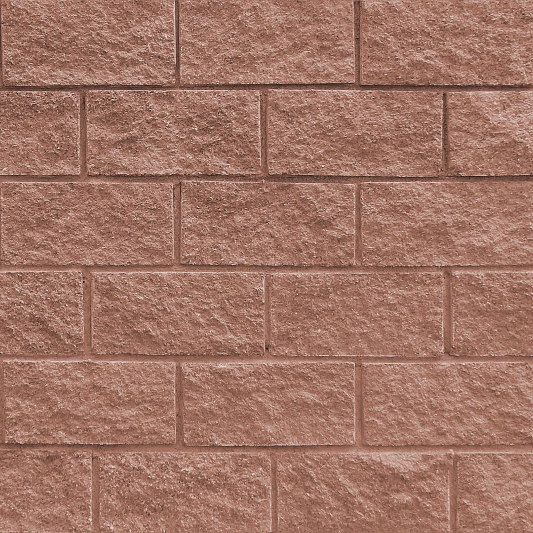 Block Cara de Piedra 8 | Terracota